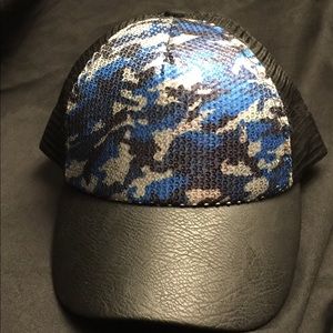 Hat-Blue/Black/Silver Cap‎ “The Hatter Co.”